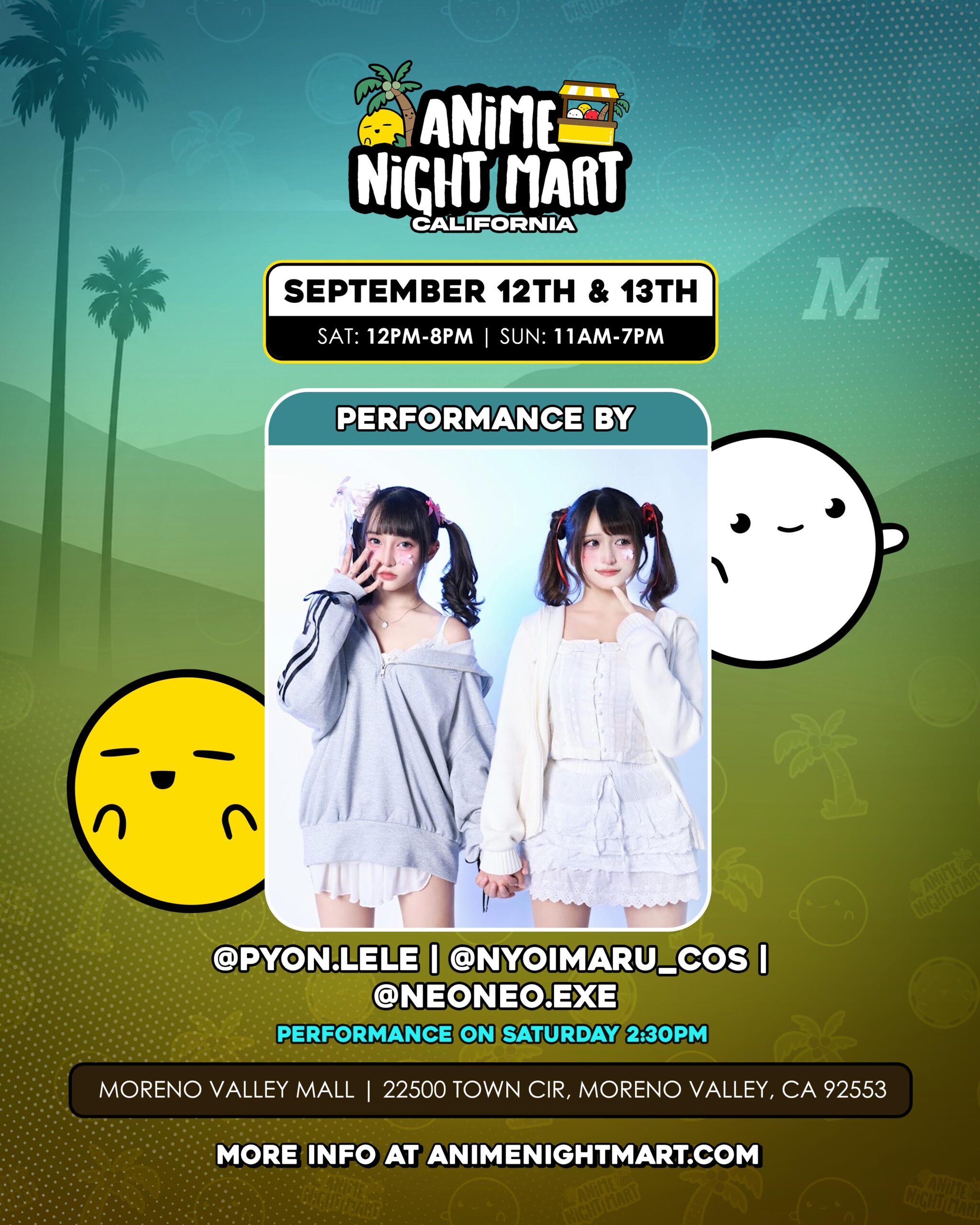 Anime Night Mart performance by Idol Nova